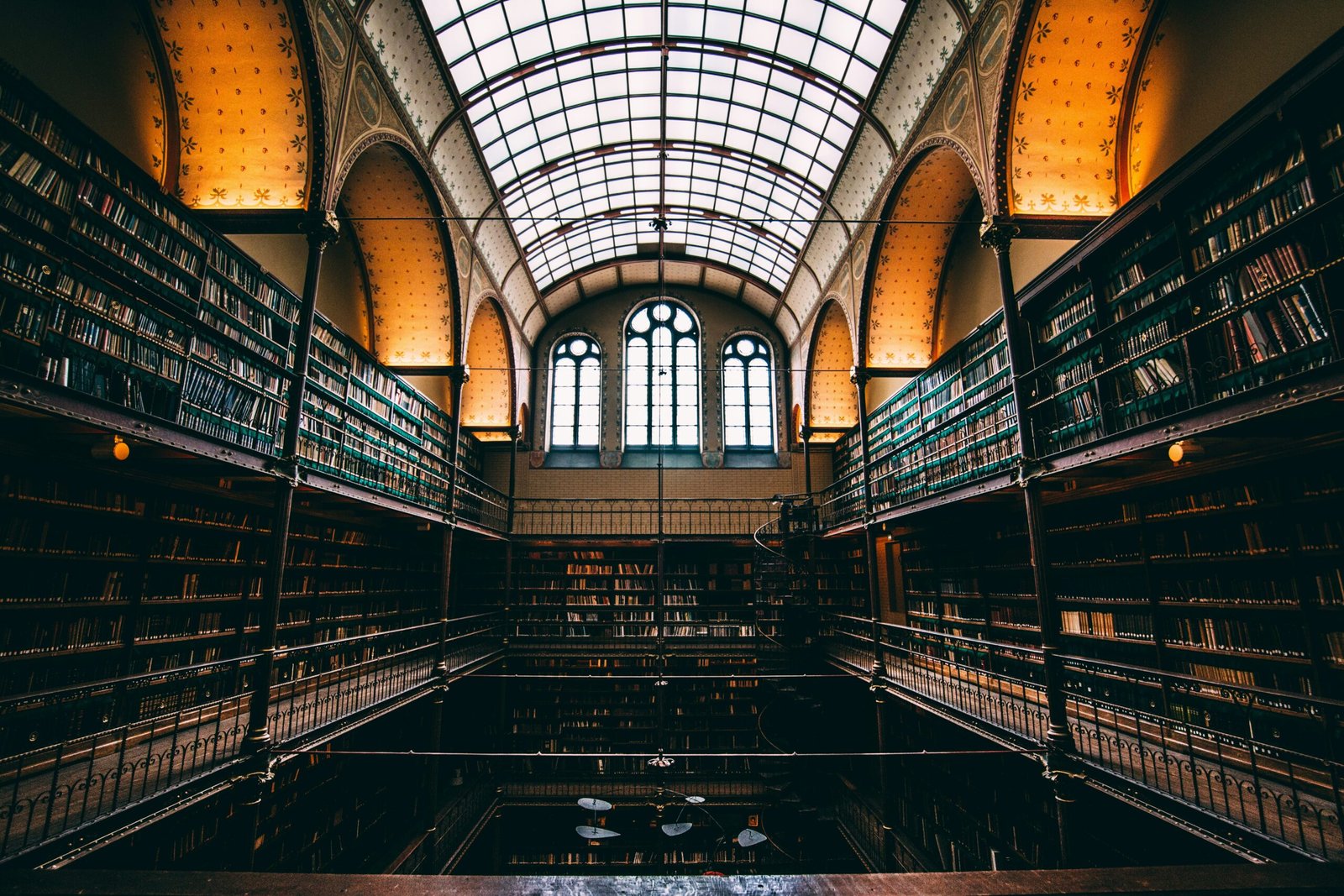 photo of library hall